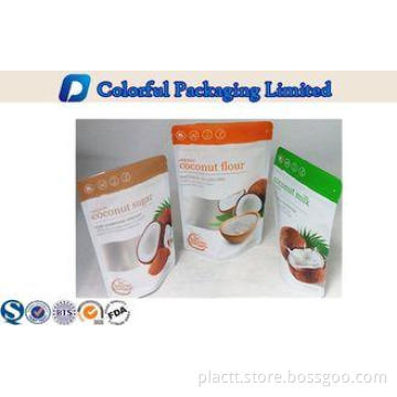 250g / 500g Coconut Protein biodegradable stand up pouch fo